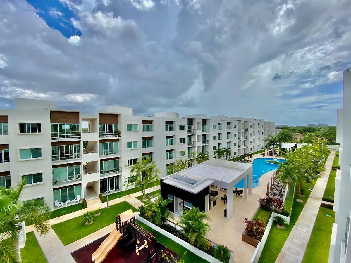 Encanto Con 2 Habitaciones En Long Island Cancun Apartment