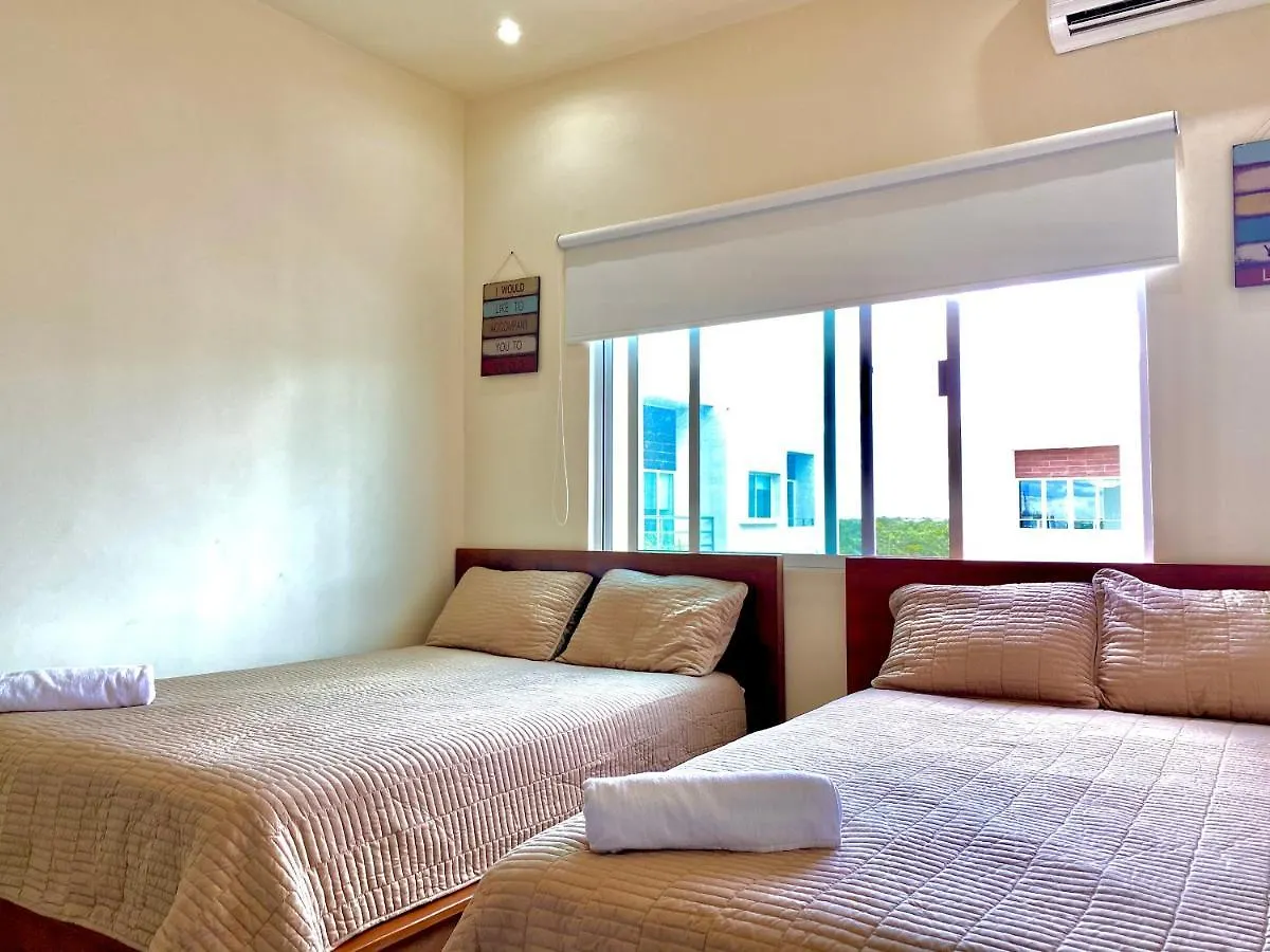 Encanto Con 2 Habitaciones En Long Island Cancun Apartment