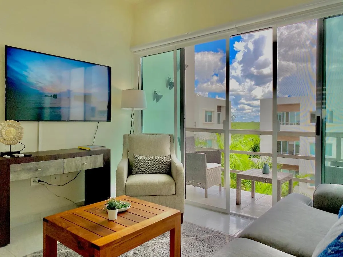 Encanto Con 2 Habitaciones En Long Island Cancun 0*,